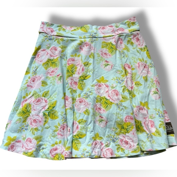 Matilda Jane Other - Matilda Jane Hello Lovely Beautiful Blooms Knit Skirt Skort Girl's size 10